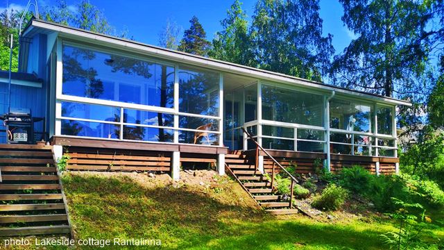 Lakeside cottage Rantalinna